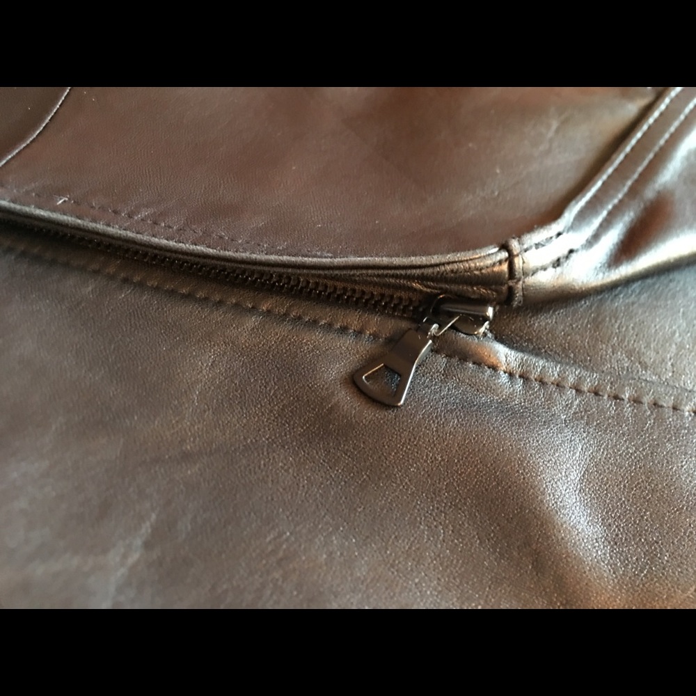 Nine West classy, 100% Soft, Leather Coat